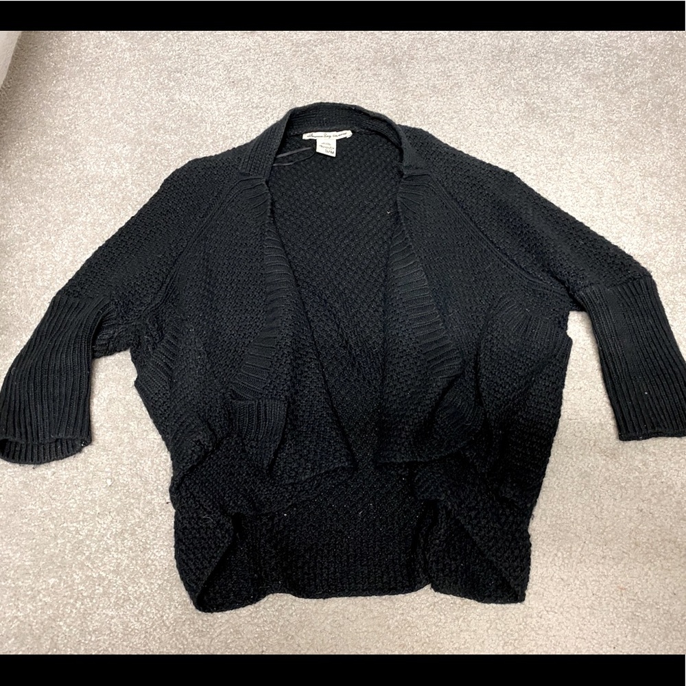 American Rag dolman sleeve open front cardigan